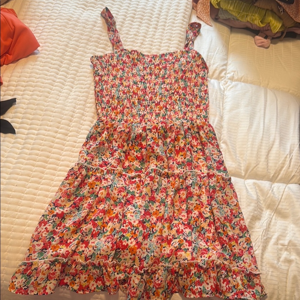 Floral Smocked Sundress